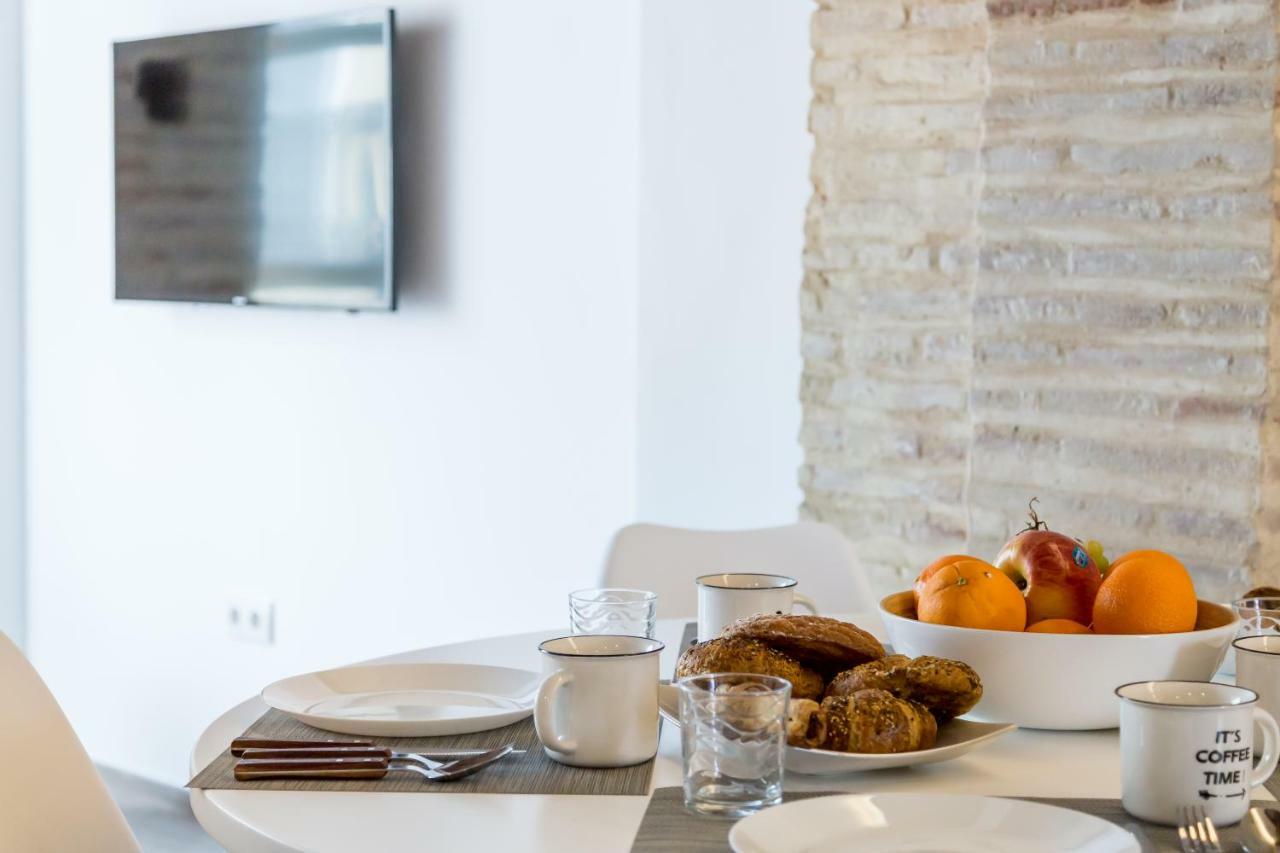 Appartamento Florit Flats - Cathedral Luxury Terrace Flat 2Br 2Ba Ac Wifi Valenza Esterno foto