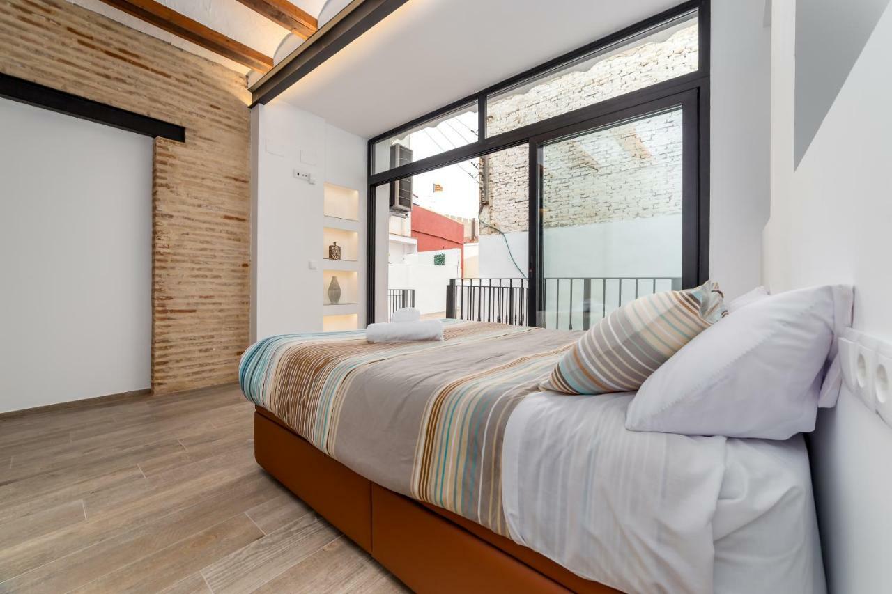 Appartamento Florit Flats - Cathedral Luxury Terrace Flat 2Br 2Ba Ac Wifi Valenza Esterno foto