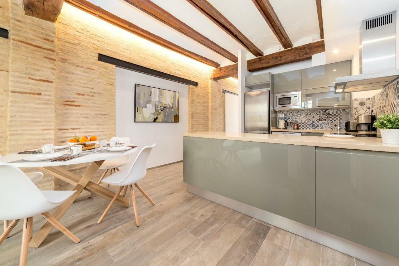 Appartamento Florit Flats - Cathedral Luxury Terrace Flat 2Br 2Ba Ac Wifi Valenza Esterno foto